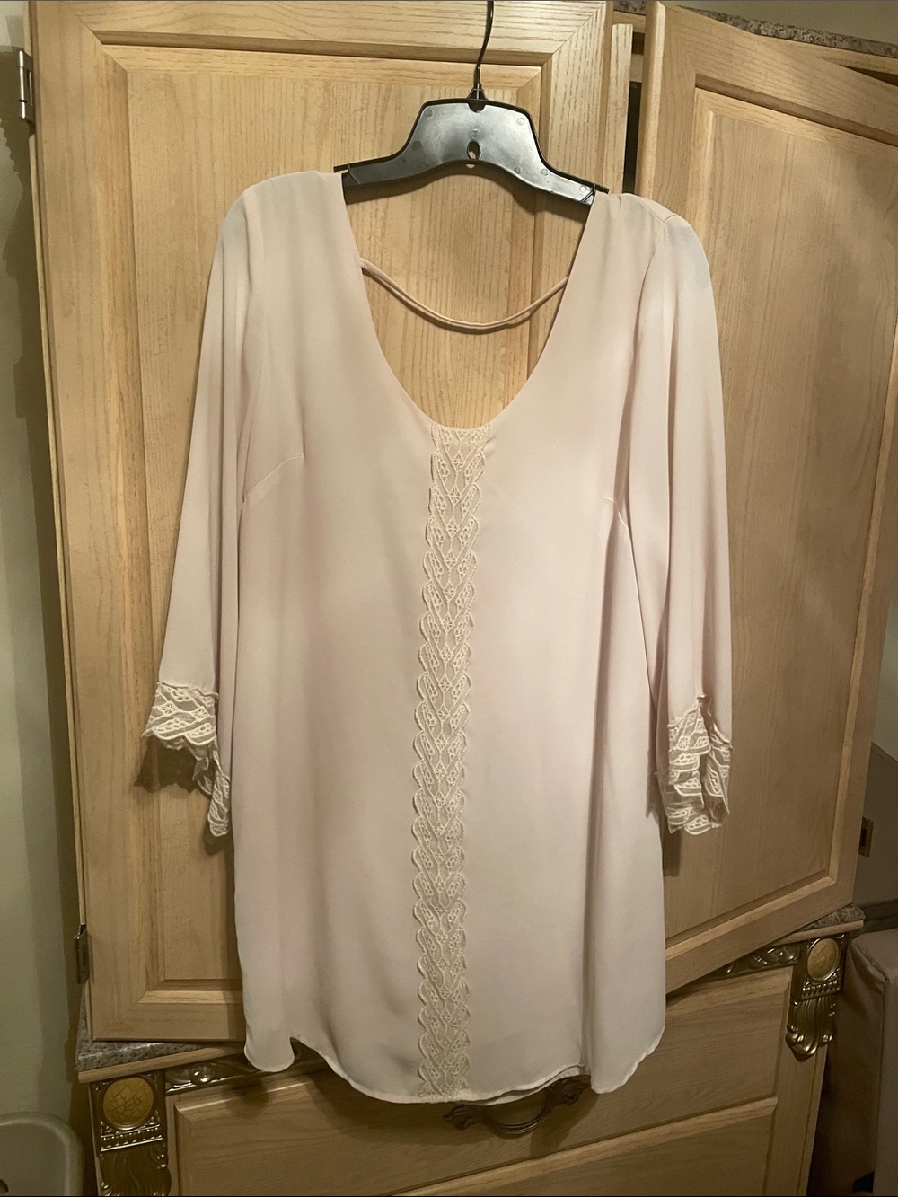 Astr Soft Cream dress